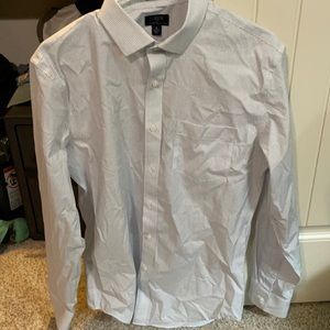 Dress shirt Blue and White Striped